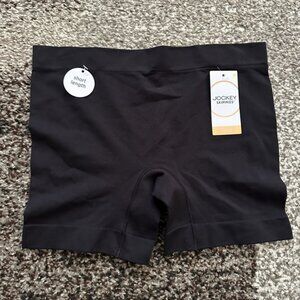 JOCKEY (M) Black Shortie Skimmies Shorts Smoothing Slipshort Short Length 2108